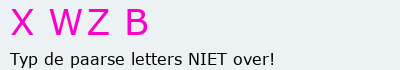 Bevestigingscode