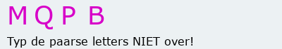 Bevestigingscode