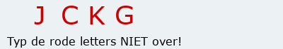 Bevestigingscode