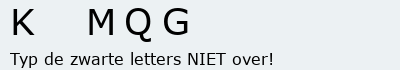 Bevestigingscode