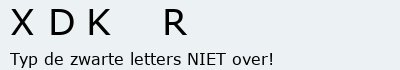 Bevestigingscode