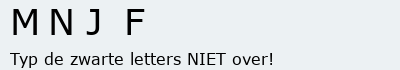 Bevestigingscode