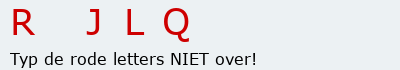 Bevestigingscode
