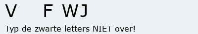 Bevestigingscode