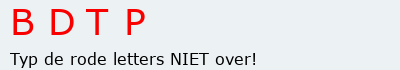 Bevestigingscode