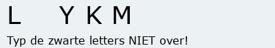 Bevestigingscode