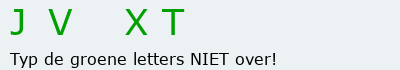 Bevestigingscode
