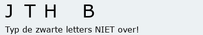 Bevestigingscode