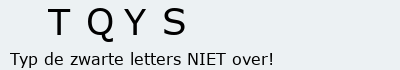 Bevestigingscode