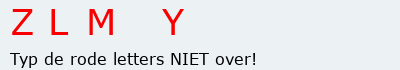 Bevestigingscode