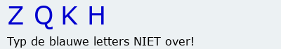 Bevestigingscode