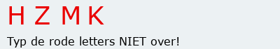 Bevestigingscode