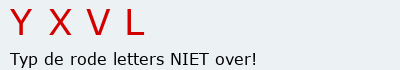 Bevestigingscode
