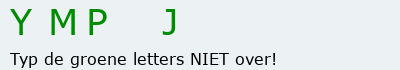 Bevestigingscode