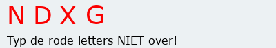 Bevestigingscode