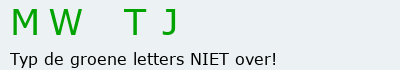 Bevestigingscode