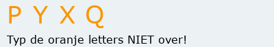 Bevestigingscode
