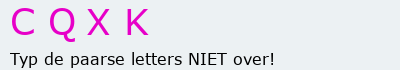 Bevestigingscode