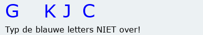 Bevestigingscode