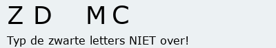 Bevestigingscode