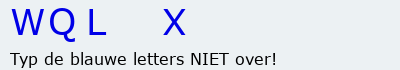 Bevestigingscode