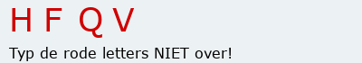 Bevestigingscode
