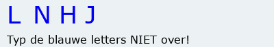 Bevestigingscode