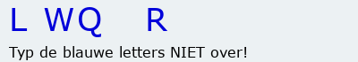 Bevestigingscode