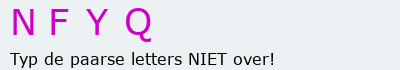 Bevestigingscode