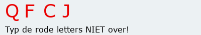 Bevestigingscode
