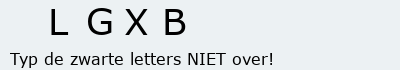 Bevestigingscode