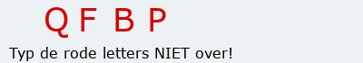 Bevestigingscode