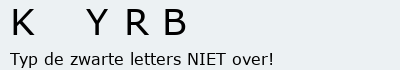 Bevestigingscode