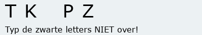 Bevestigingscode