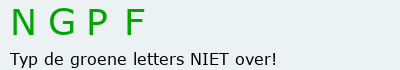 Bevestigingscode