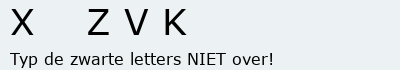 Bevestigingscode