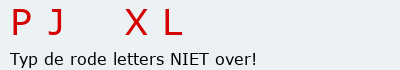 Bevestigingscode