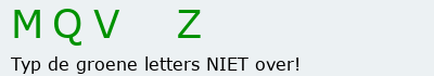 Bevestigingscode