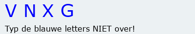 Bevestigingscode