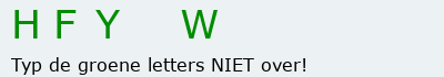 Bevestigingscode