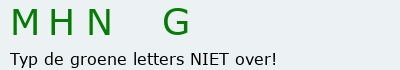 Bevestigingscode