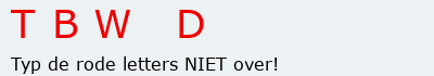 Bevestigingscode