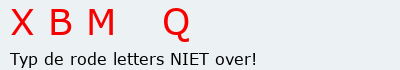 Bevestigingscode