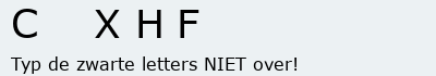 Bevestigingscode