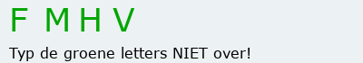 Bevestigingscode