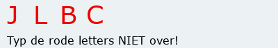 Bevestigingscode