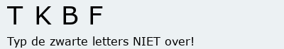 Bevestigingscode