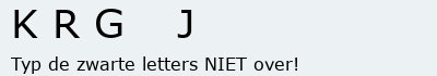 Bevestigingscode