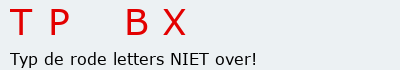 Bevestigingscode