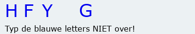 Bevestigingscode